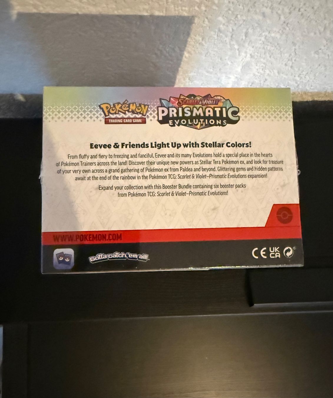 Pokémon Carte collezionabili: Bundle Display Pokemon / Prismatic Evolution / Sealed / ENG – Nuovo e nell'imballaggio originale da St-Imier venduto da INFINITY-INDUSTRIES 3