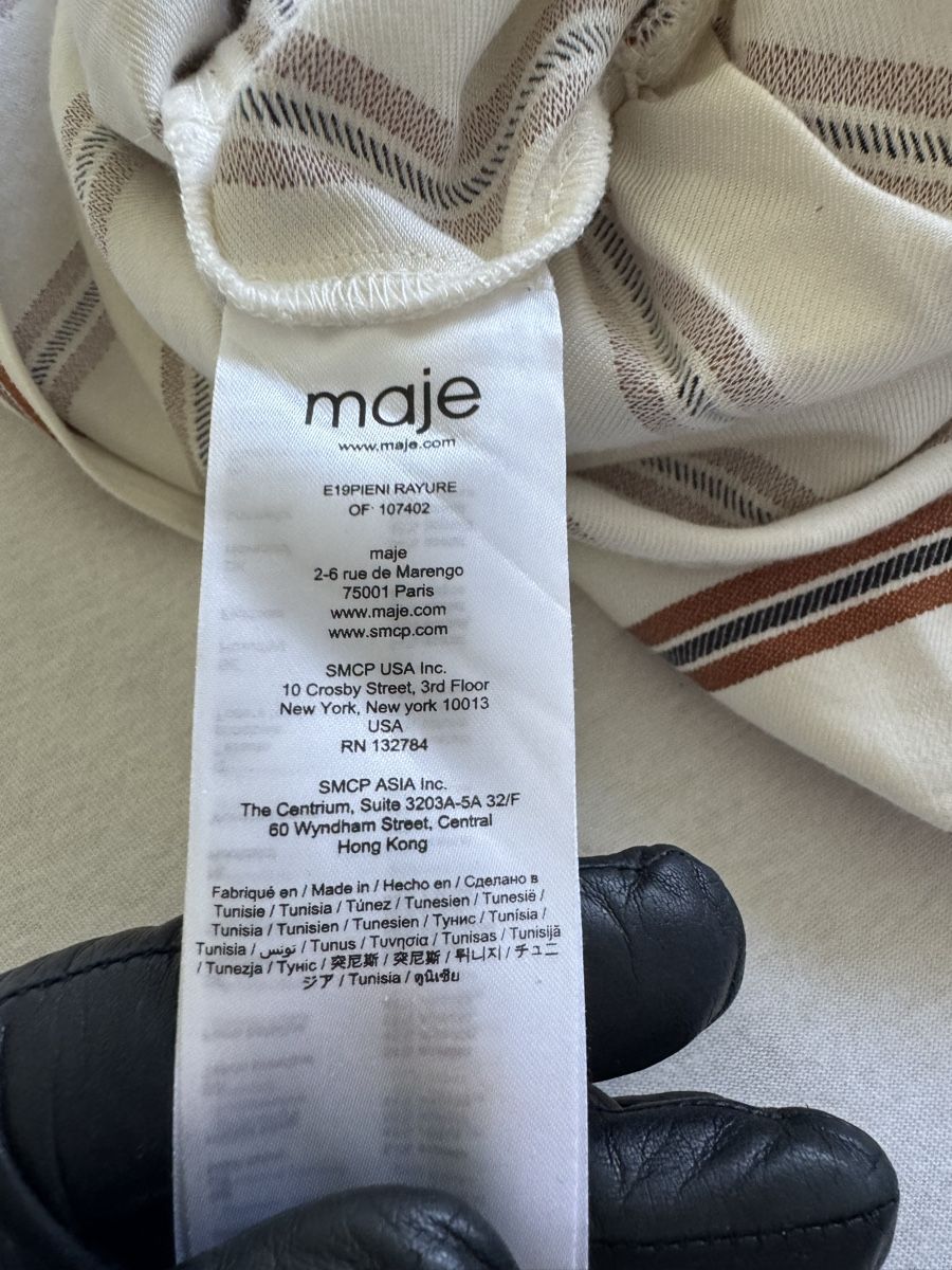 Maje Jumpsuits: MAJE Striped Jumpsuit, Size 36, Elegant Summer Style – Neu (gemäss Beschreibung) aus Versoix von Bazanchiklovalova 6