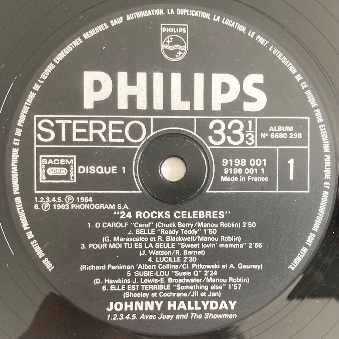 Dischi in vinile: JOHNNY HALLYDAY - LIVE – Usato da Poliez-Pittet venduto da Newtown-Records 4