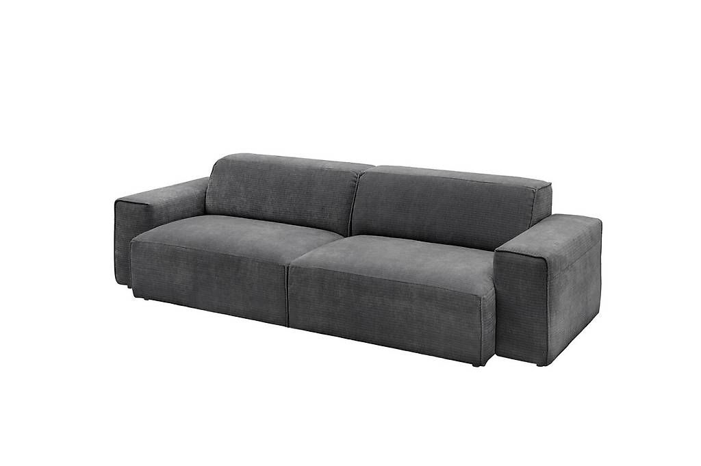 Sofas: Sofa East in Cord Monty anthrazit – Neu und originalverpackt aus Bischofszell von deluxe-moebel 3