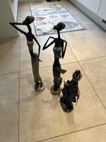 3 Afrikanische Frauen Figuren Deko