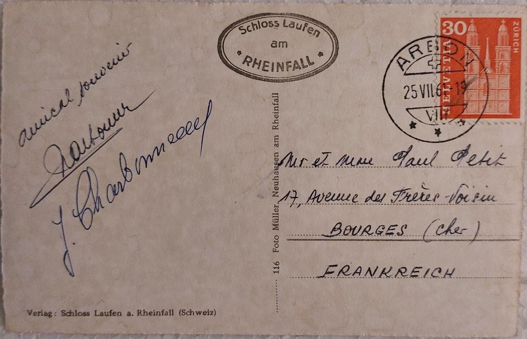 Cartes postales: RHEINFALL – D'occasion à Delémont par Domdom1 1