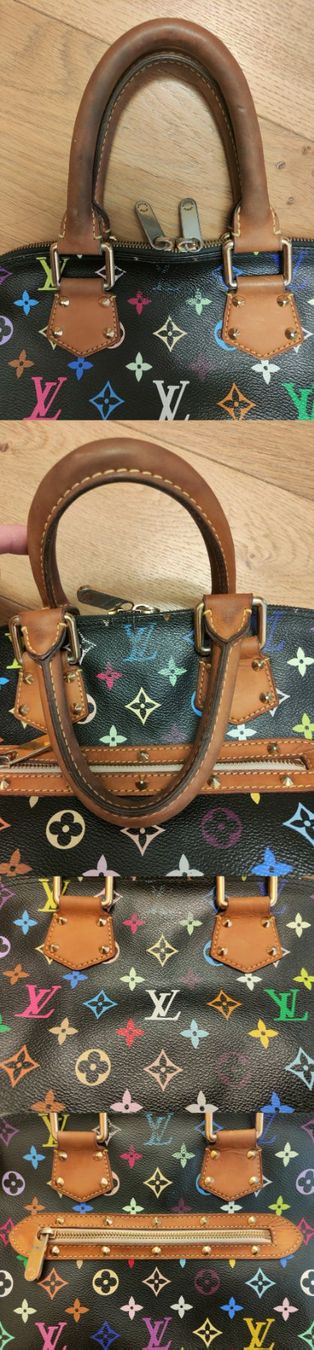 Louis Vuitton Borse: Louis Vuitton Alma Monogram Multicolor black Murakami – Usato da Zürich venduto da R-2015 1