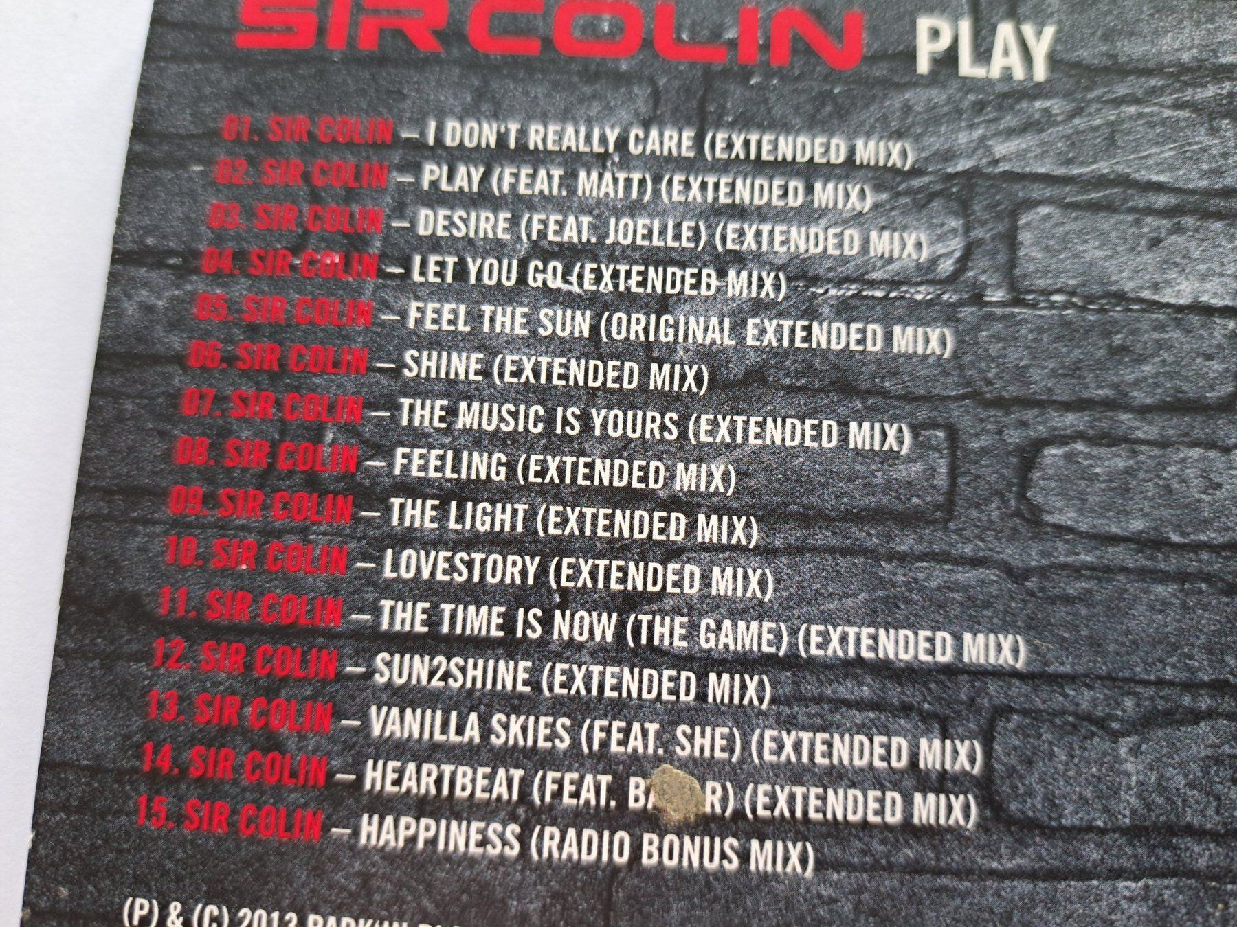 CD: Cd Sir Colin - Play  – Usato da Pully venduto da bro_n52j 3