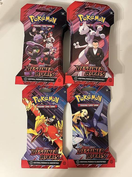 Pokémon Destined Rivals Sleeved Booster 20x (Gebraucht) in ...