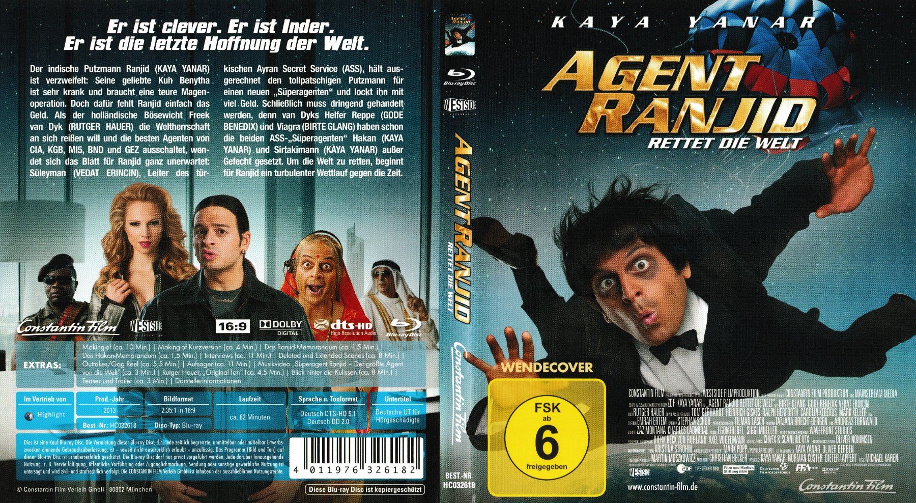 Alle DVDs: Blu-Ray - Agent Ranjid rettet die Welt – Gebraucht aus Langnau am Albis von MediaRescuerKeLoX