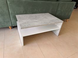 Table basse moderne 2 étagères bon état