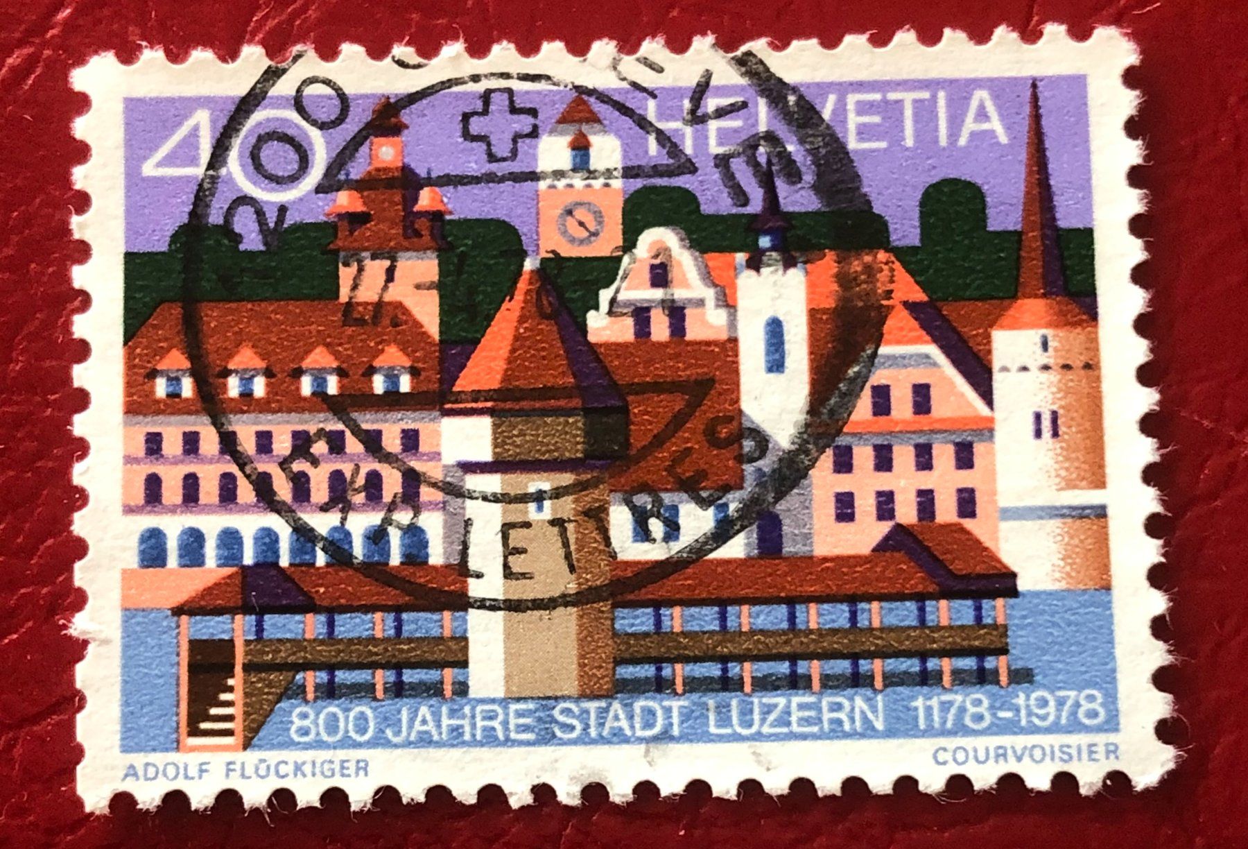 Tutti i francobolli: CH Briefmarken Stempelt Geneve – Usato da Aarau venduto da Billa007
