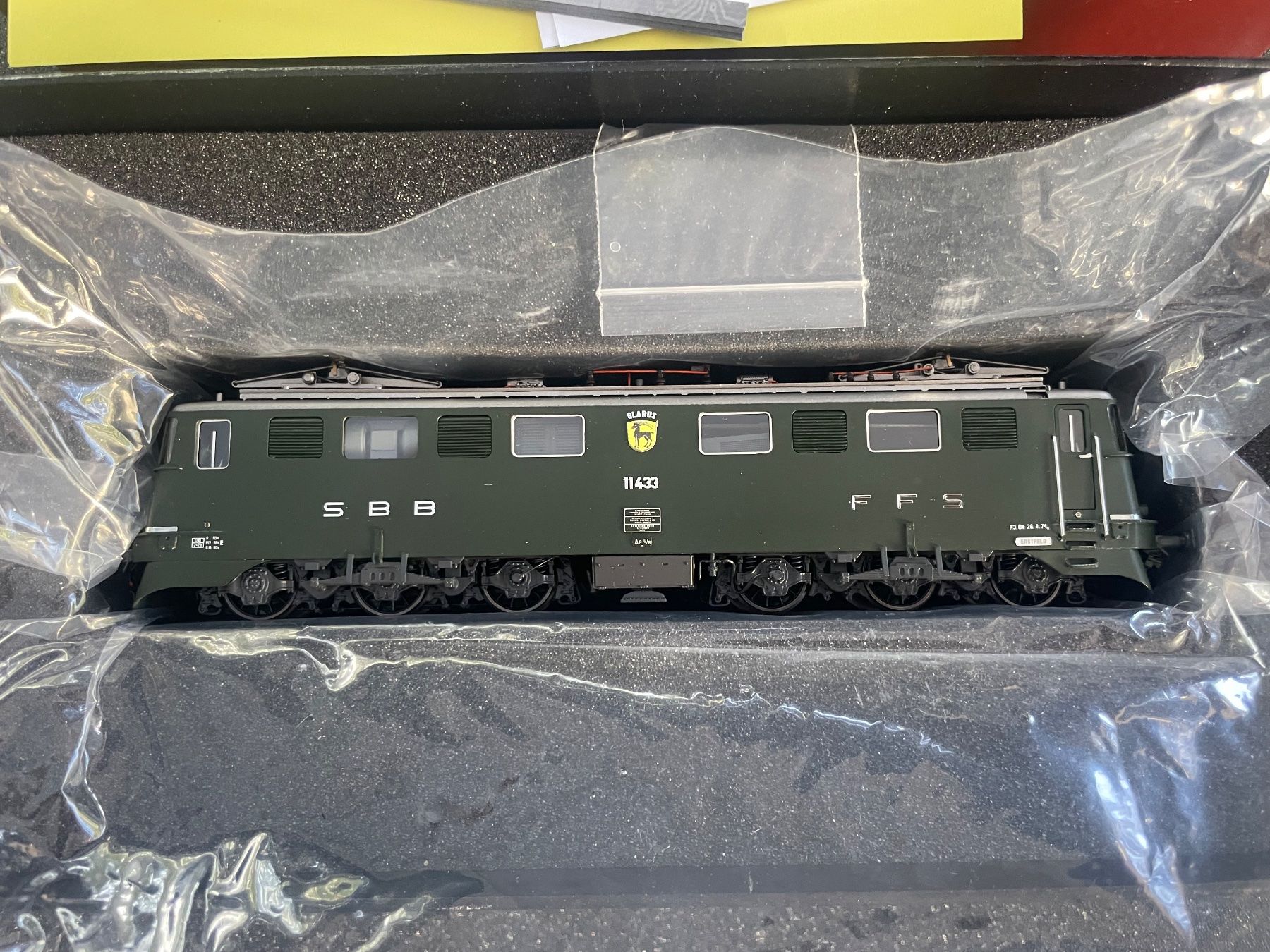 Fulgurex Modellini di ferrovie: Fulgurex Ae 6/6 - Glarus / DIGITAL – Nuovo (secondo la descrizione) da Pfäffikon SZ venduto da bkl_9zp9 8