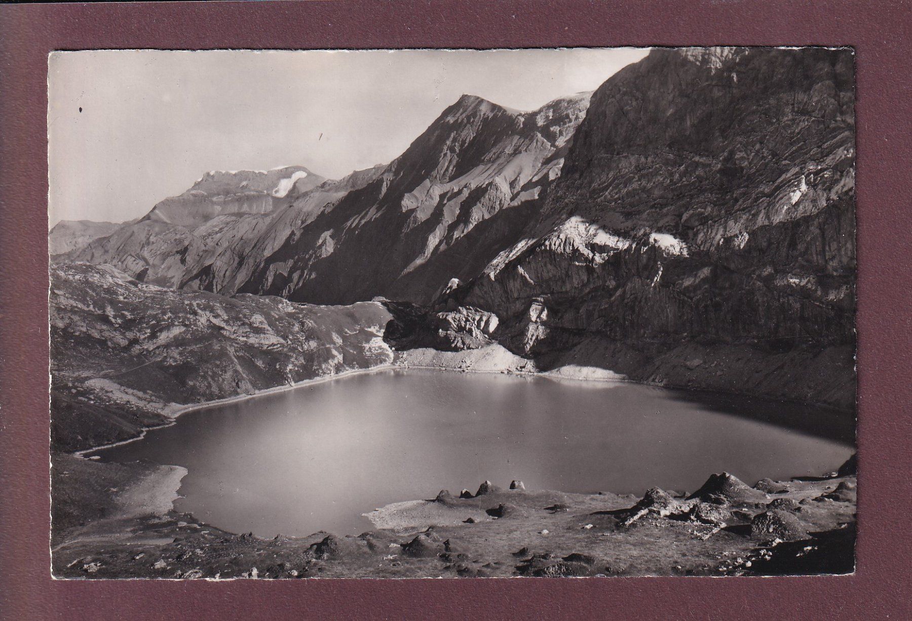 Ansichtskarten: LENK - Iffigensee - Wildstrubel - 1964 – Gebraucht aus Pully von nicecards