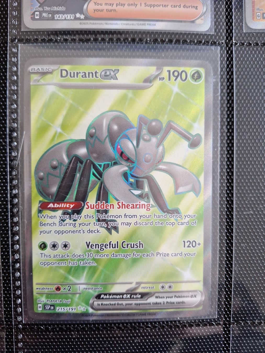 Pokémon Sammelbilder & Trading cards: Durant ex Full Art - Pokemon TCG – Gebraucht aus Altstätten SG von GGsGameshop