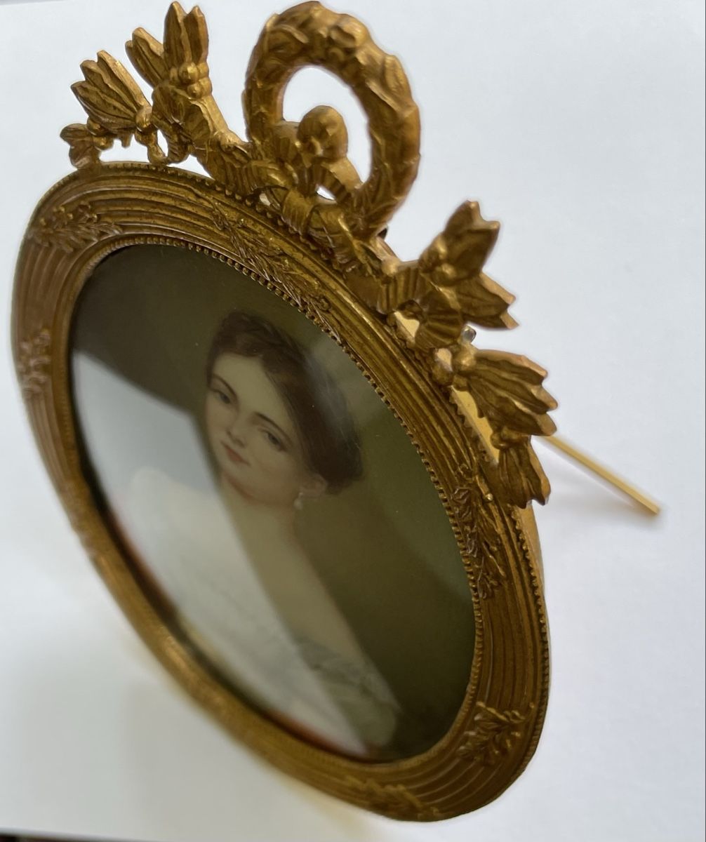 Tableaux: Portrait Miniatur – D'occasion à Zürich par Bettina007 1
