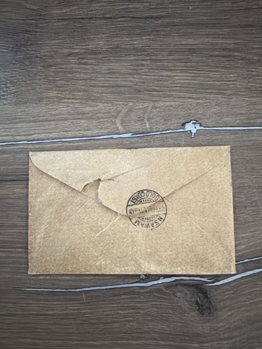 Alle Briefmarken: Historischer Gold Coast Brief nach Basel – Gebraucht aus Allschwil von mel_8fhf 1