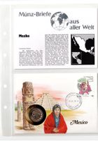 Mexico_1984_Münzbrief mit Beschreibung
