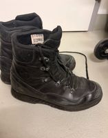 Robuste HAIX Lederstiefel Gr. 45 Schwarz