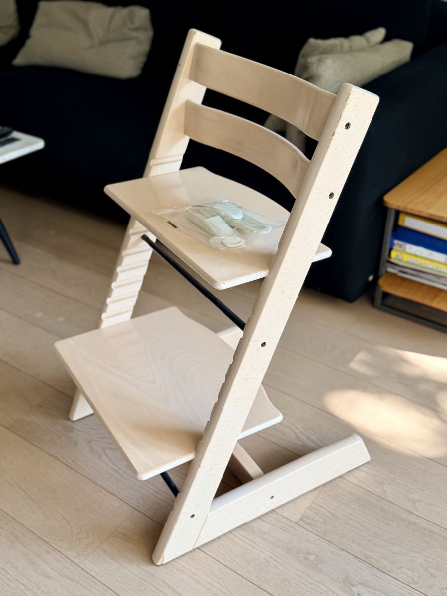 Stokke Hochstühle: Stokke TRIPP TRAPP, whitewash – Gebraucht aus Basel von Seimenboh 1