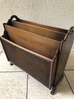 Antiker Zeitungsständer mit 5 Fachteilen