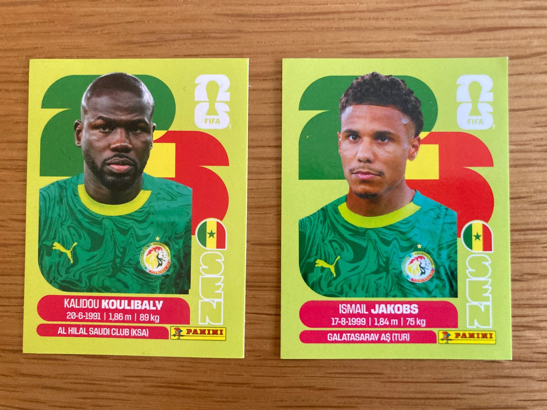 Panini Carte collezionabili: WM Sticker SEN 6, 8 – Nuovo (secondo la descrizione) da Winterthur venduto da Whitefish