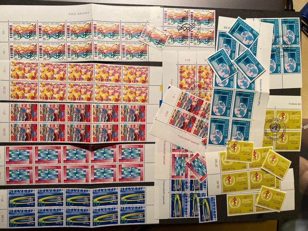 Alle Briefmarken: Los 70 Pro Patria komplett 1995 Marken – Neu (gemäss Beschreibung) aus Niederweningen von rimicanardo 7