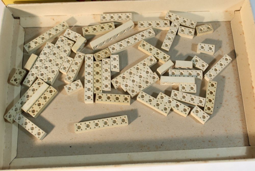 Vintage Minibrix 2 Gummi Bauklötze OVP Franz Carl Weber (Gebraucht) in ...