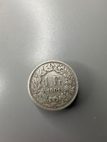 1 Franken Muenzsstueck 1901 Switzerland Silber Antiquitaet