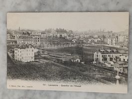 Alte PK / Lausanne - Quartier de L'Ouest Ausgabe ca. 1910