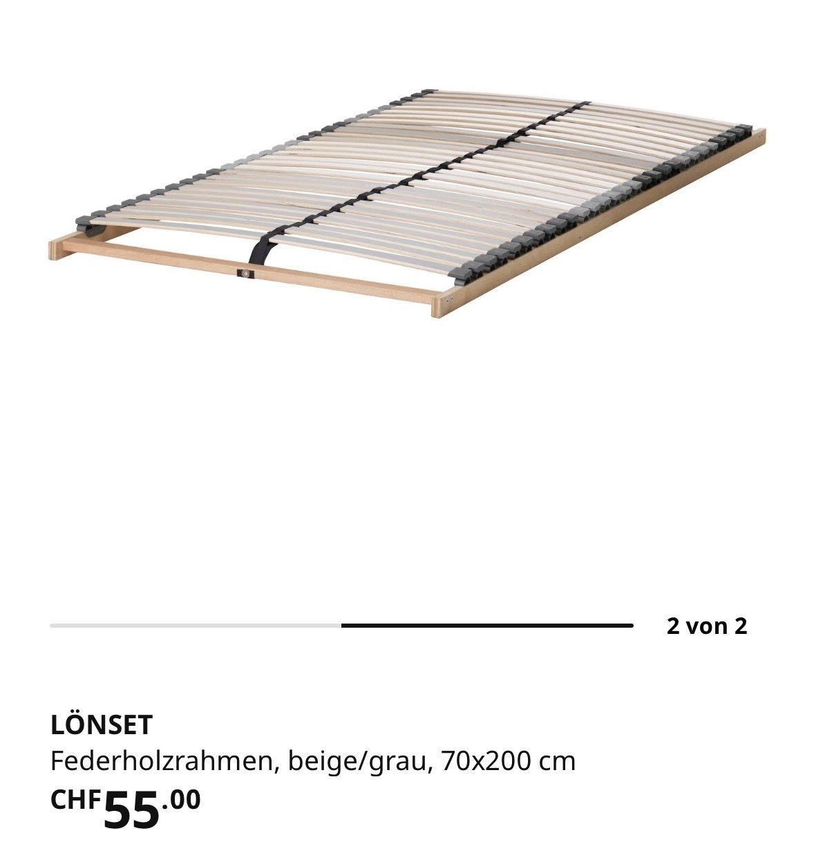 Ikea Lits: Bett und Matratze Ikea – D'occasion à Baden par ron_vx6n 3
