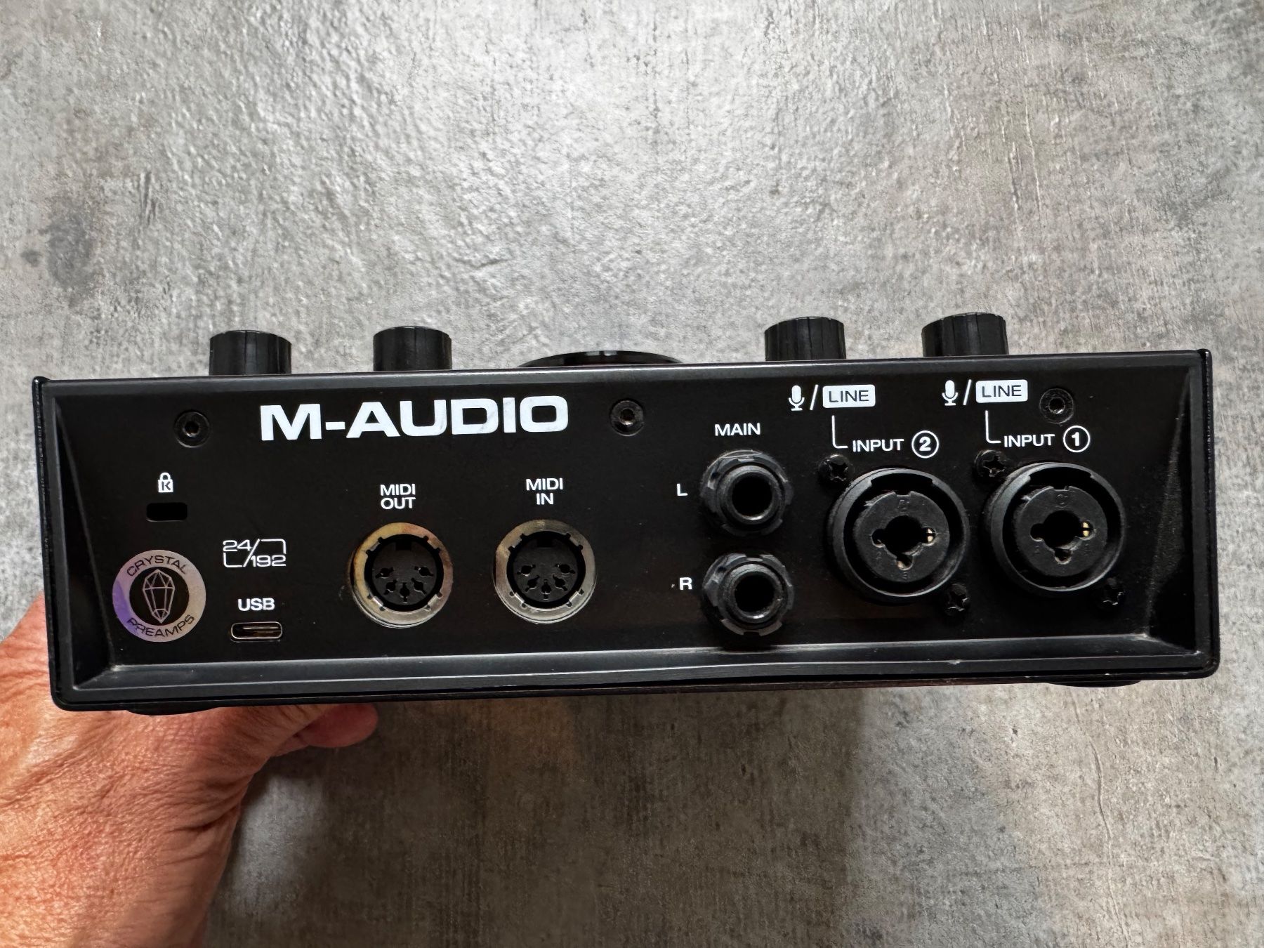 M-Audio Studioequipment: Carte son M-Audio 192/6 – Gebraucht aus Troistorrents von colophon 2