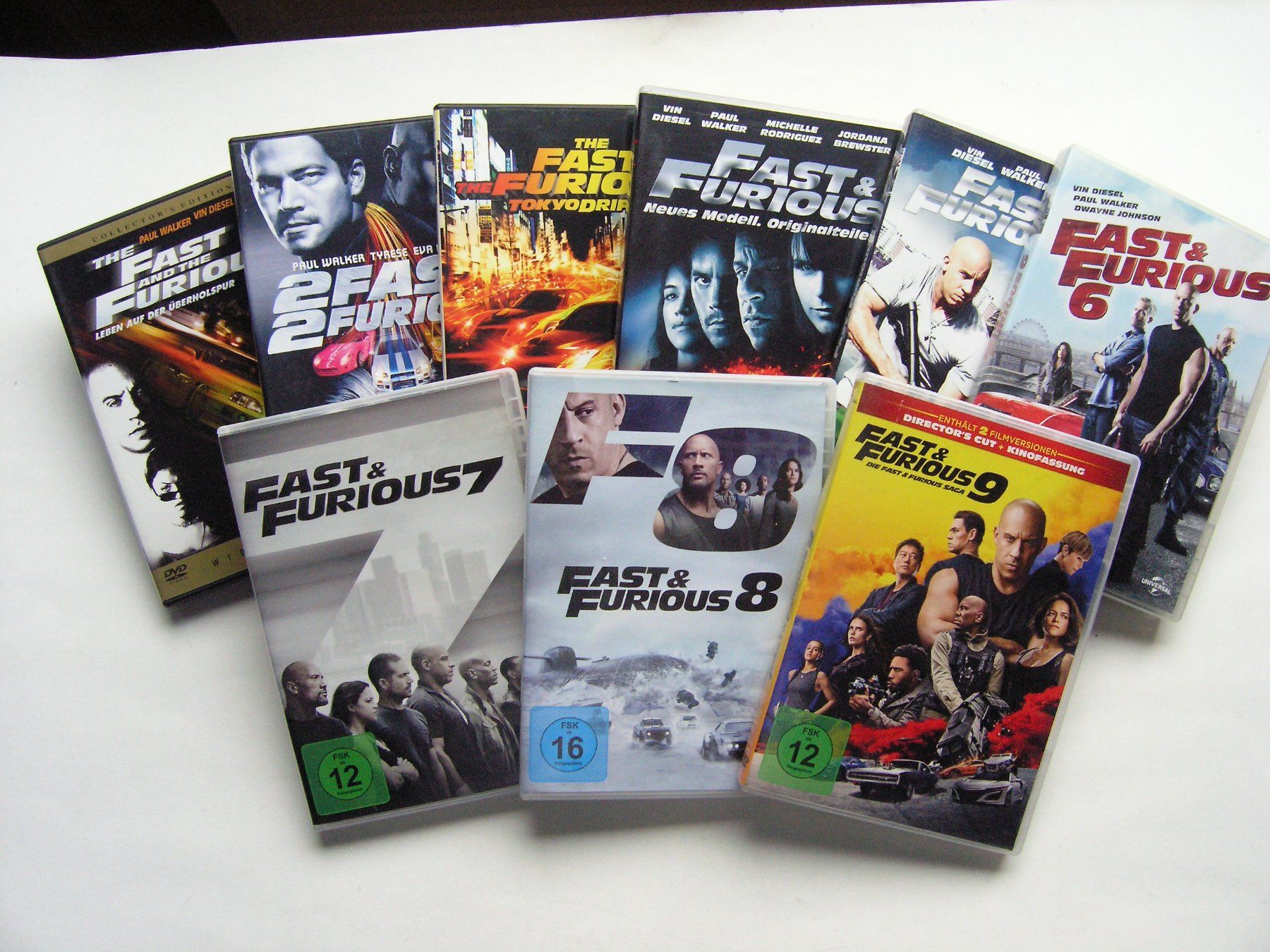 Alle DVDs: FAST & FURIOUS 1 - 9 DVD EDITION – Gebraucht aus Zuzwil SG von vette13 5