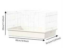 Hamster Käfig L: 47 cm, B: 30.5 cm, H: 29 cm