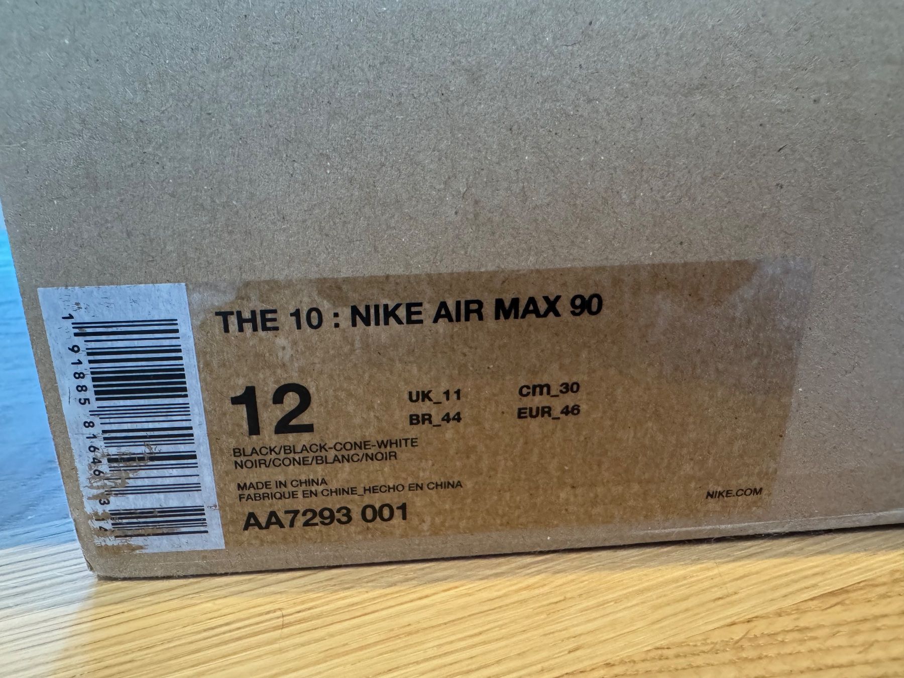 Nike Scarpe da uomo: Nike Off White Air Max 90 – Usato da Wettingen venduto da nik_22w8 8