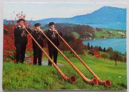 Blick auf Vierwaldstättersee und Rigi