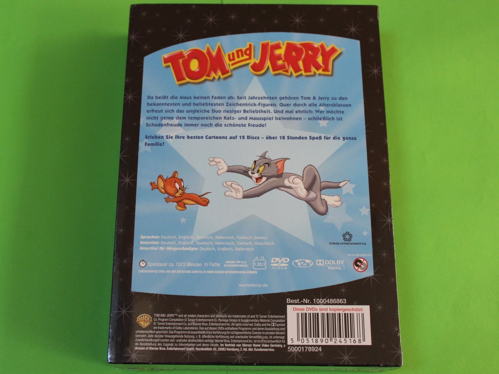 Tutti i DVDs: Tom und Jerry Classic Collection 12DVD originalverpackt – Nuovo e nell'imballaggio originale da Tübach venduto da JamesStone 2