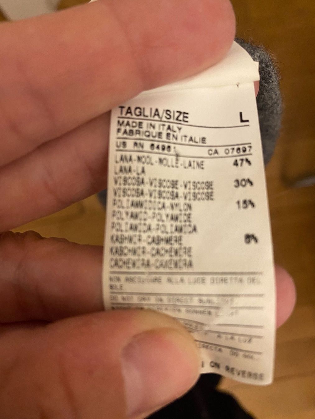 Benetton Pullover & Sweatshirts: Pullover BENETTON, anthracit (Gr. L) – Gebraucht aus Basel von SAF 2