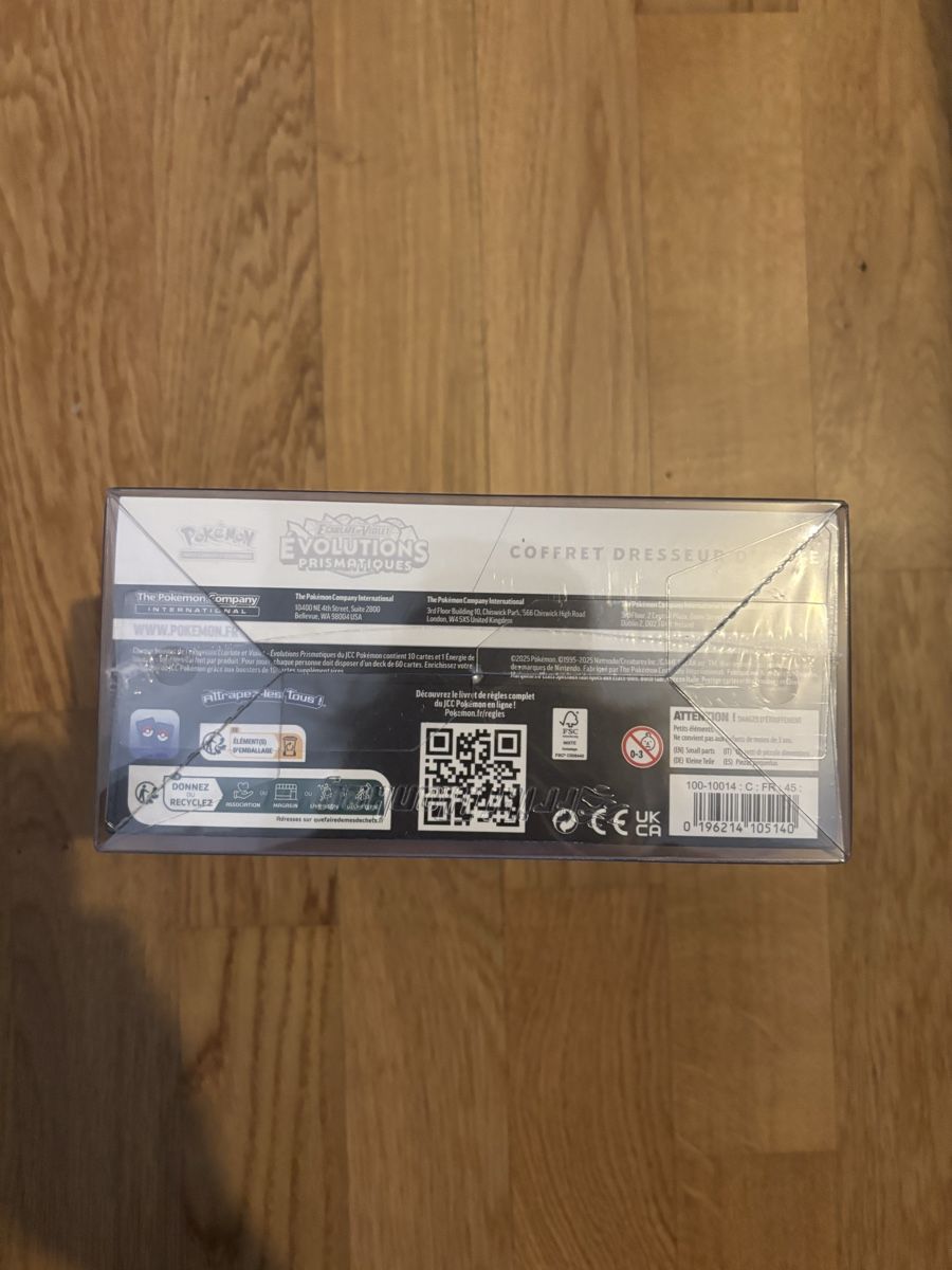 Pokémon Cartes à collectionner: Etb ev8,5 ( évolutions prismatique )  – Neuf avec emballage d'origine à Sion par Pokexpert 3