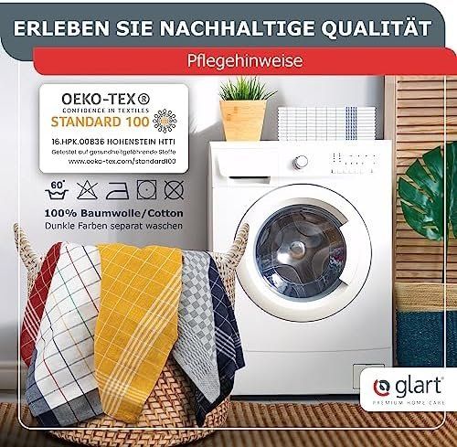 Strofinacci: 10er Set Geschirrtücher Küchentücher 50x70 cm – Nuovo e nell'imballaggio originale da Hundwil venduto da Stallone5 4