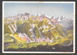 Zürich Schweizerische Landesausstellung 1939 Lötschbergbahn
