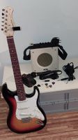 E-Gitarren Set mit Verstärker und Zubehör Top für Einsteiger