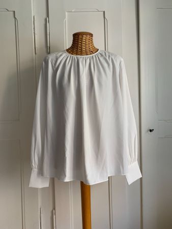 Blusenoberteil weiss - L