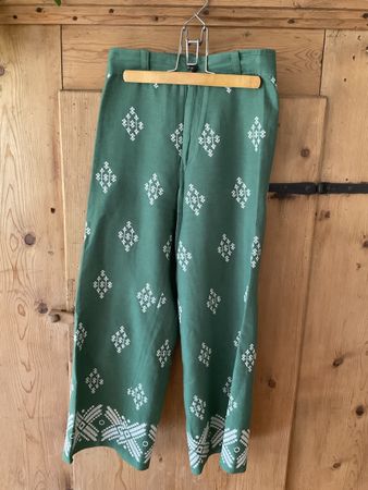 Zara Sommerhose grün Grösse XS 