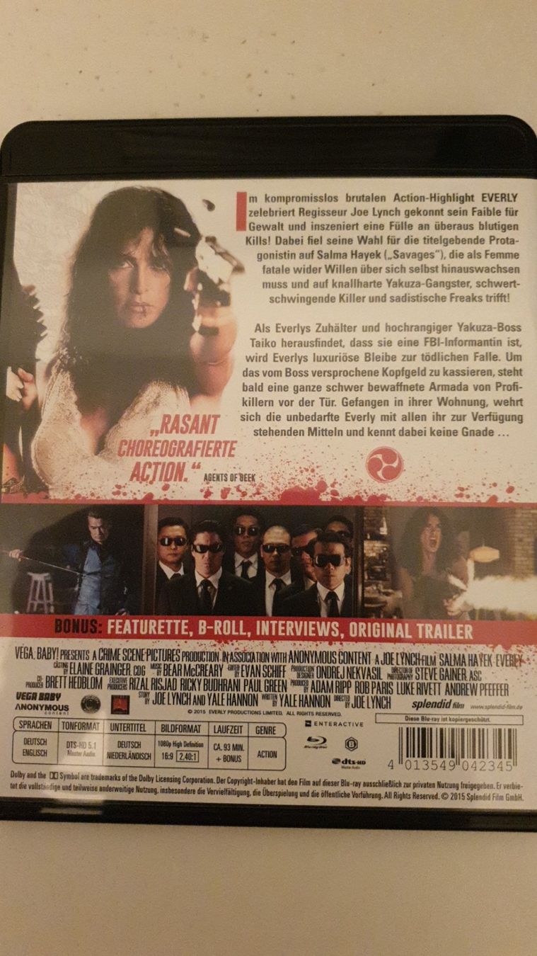 Alle DVDs: Everly – Neu (gemäss Beschreibung) aus Zollikofen von wir_verkaufen 1