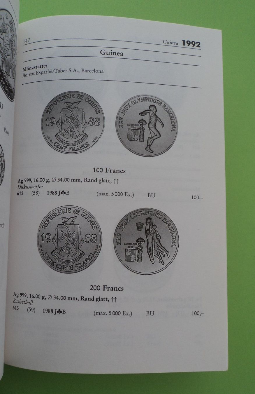 Libri: Olympia Weltmünzkatalog – Nuovo (secondo la descrizione) da Basel venduto da maripas17 7