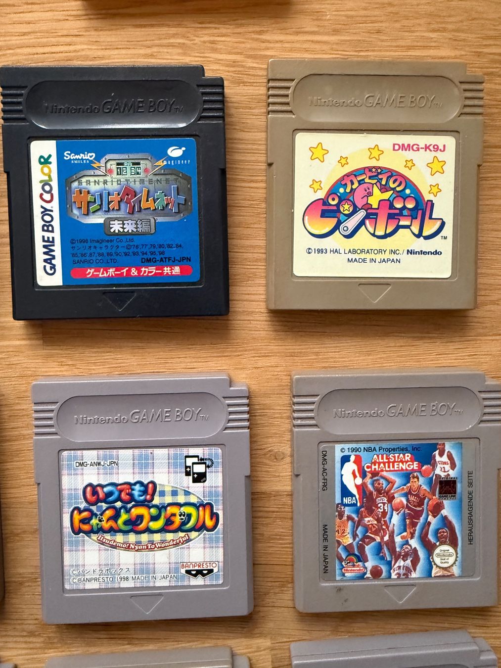 Lot de 18 jeux Nintendo Game Boy & Game Boy Color - Versions (Gebraucht ...