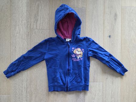 Paw Patrol Sweatjacke Gr. 98/104 Skye, gebraucht