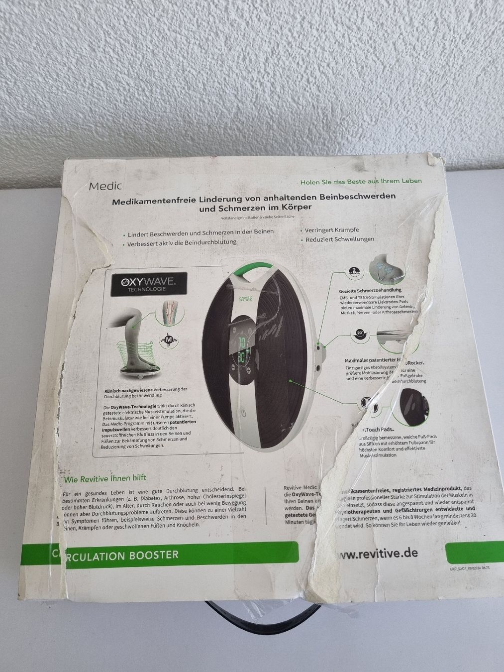 Attrezzature mediche: Revitive Medic Circulation Booster – Nuovo e nell'imballaggio originale da Menziken venduto da sim_db86 1