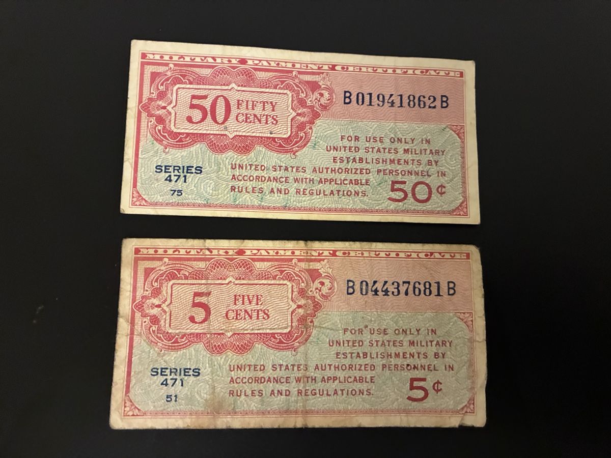 Banconote: 2 verschiedene Banknoten – Usato da Dällikon venduto da Woldbanknoten 1