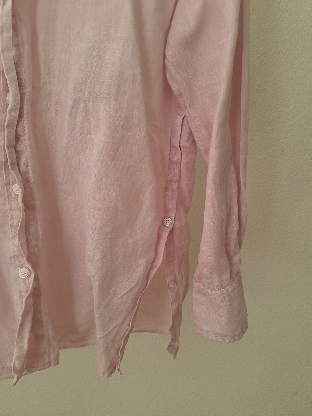 Zara Blusen: Zara Leinenhemd rosa Grösse S – Gebraucht aus Solothurn von uca_k26x 3
