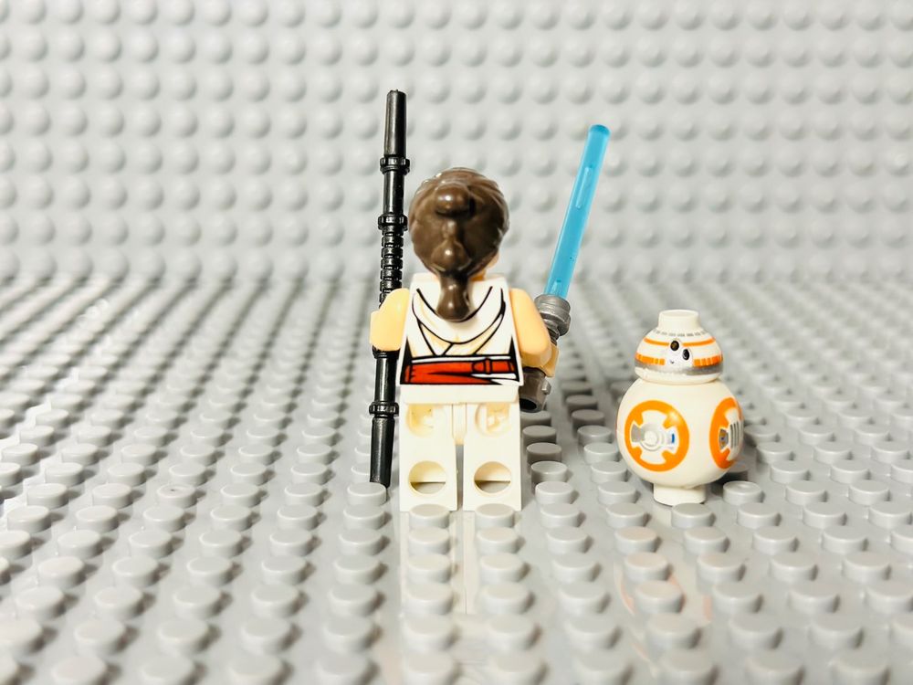STAR WARS Minifigur - Rey & BB-8 (für LEGO) 3