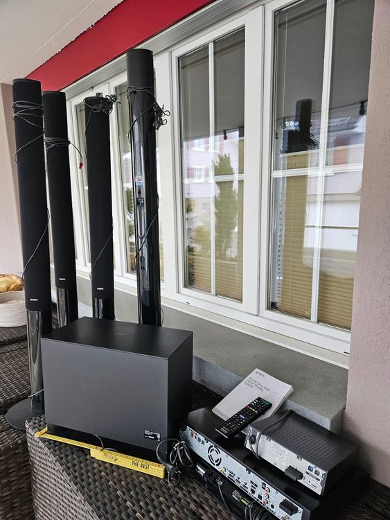 Sony Home Cinema: Home Theatre System kompl.mit LS /DVD-CD Sony Blue-ray Disc – Usato da Einsiedeln venduto da Salusa