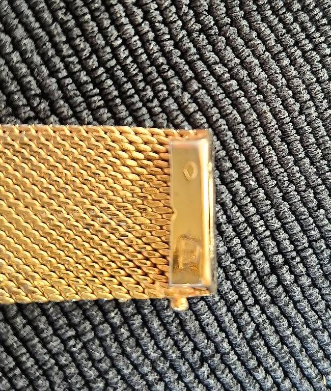 Bracciali & Braccialetti: Goldarmband "Milanaise" Vintage – Usato da Schaffhausen venduto da robuco 3